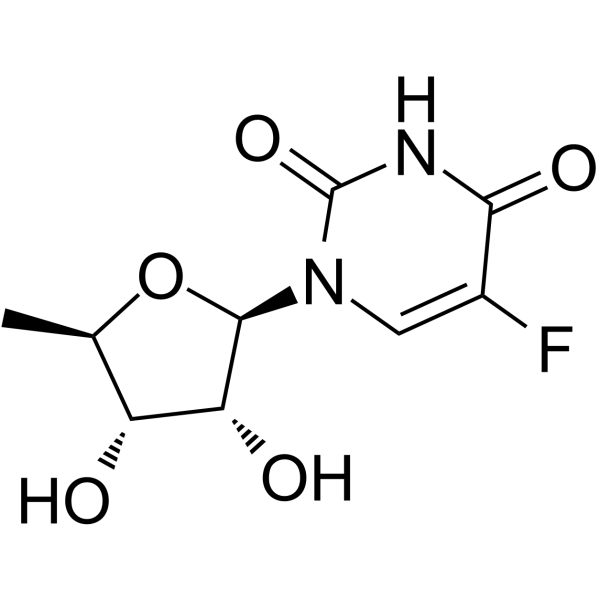 Doxifluridine Chemical Structure Doxifluridine(Synonyms: 去氧氟尿苷; Ro 21-9738; 5-Fluoro-5