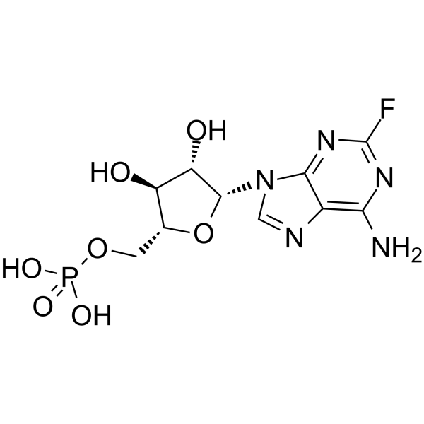 Fludarabine phosphate(Synonyms: 磷酸氟达拉滨; NSC 118218 phosphate)