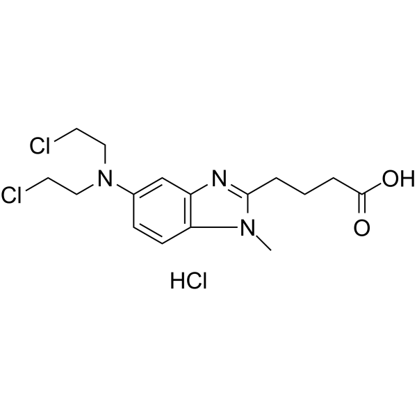 Bendamustine hydrochloride(Synonyms: 盐酸苯达莫司汀; SDX-105)