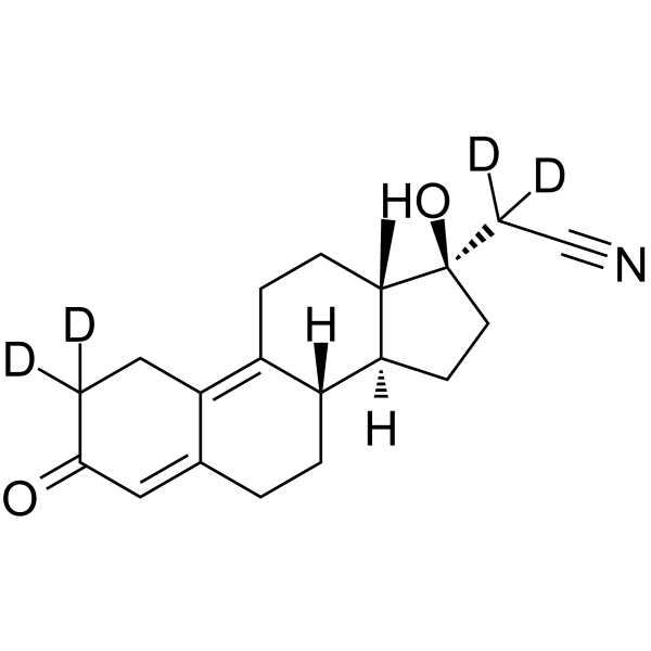 Dienogest-d4 Chemical Structure Dienogest-d4(Synonyms: STS 557-d4)