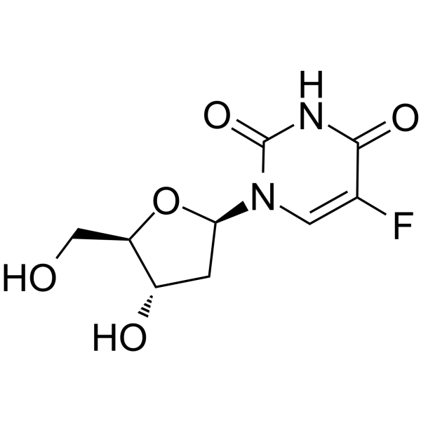 Floxuridine Chemical Structure Floxuridine(Synonyms: 氟尿苷; 5-Fluorouracil 2