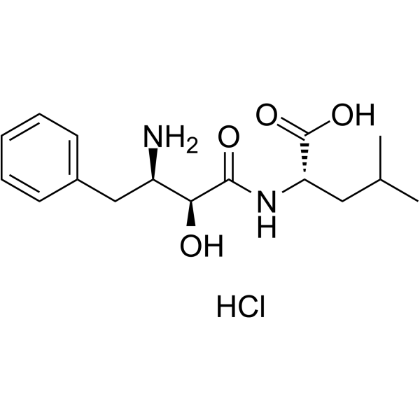 Bestatin hydrochloride(Synonyms: 盐酸乌苯美司; Ubenimex hydrochloride)