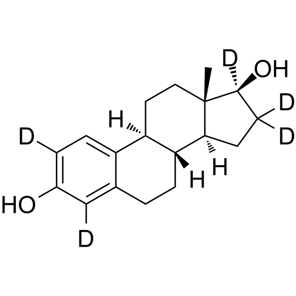 Estradiol-d5(Synonyms: β-Estradiol-d5;  17β-Estradiol-d5;  17β-Oestradiol-d5)