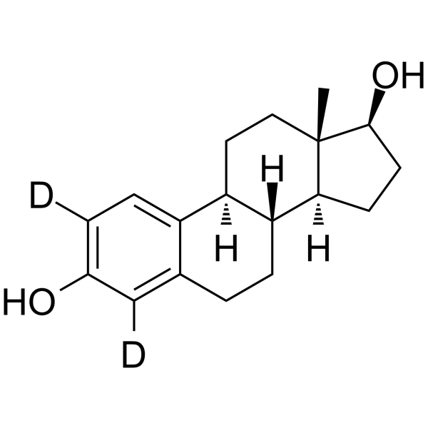 Estradiol-d2(Synonyms: β-Estradiol-d2;  17β-Estradiol-d2;  17β-Oestradiol-d2)