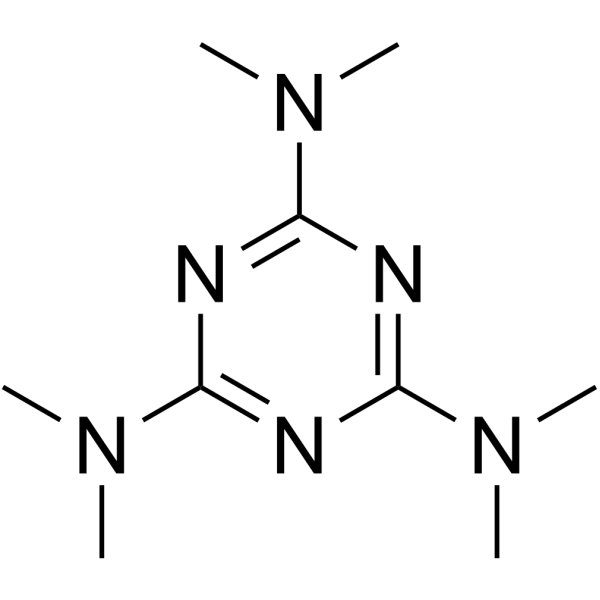 Altretamine(Synonyms: 六甲蜜胺; ENT-50852;  RB-1515;  WR-95704)