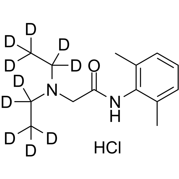 Lidocaine-d10 hydrochloride(Synonyms: 盐酸利多卡因 d10 (盐酸盐))