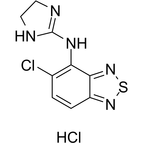 Tizanidine hydrochloride(Synonyms: 盐酸替扎尼定)