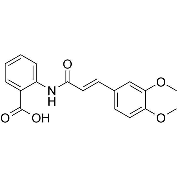 Tranilast(Synonyms: 曲尼司特; MK-341;  SB 252218)