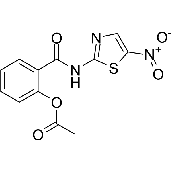 Nitazoxanide(Synonyms: 硝唑尼特; NTZ;  NSC 697855)