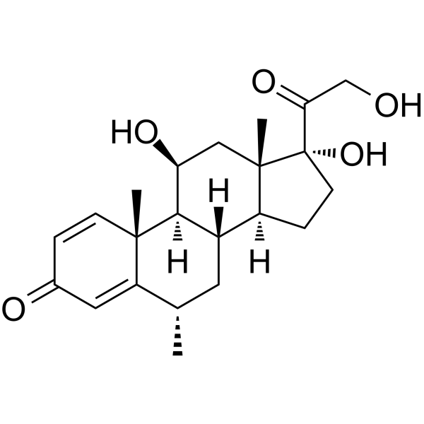 Methylprednisolone(Synonyms: 甲泼尼龙; U 7532)