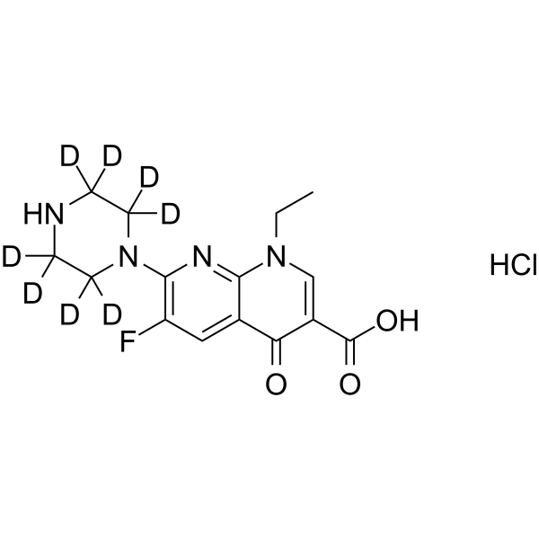Enoxacin-d8 hydrochloride