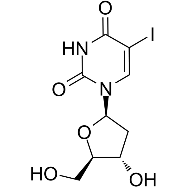 Idoxuridine(Synonyms: 碘苷; 5-Iodo-2′-deoxyuridine;  5-IUdR;  IdUrd)