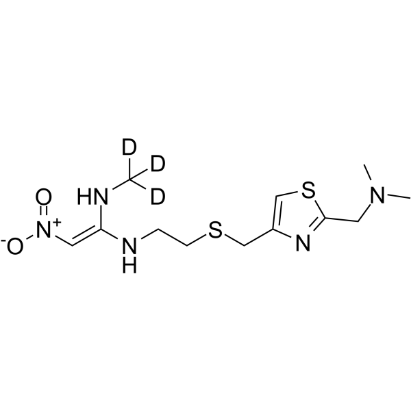 Nizatidine-d3(Synonyms: 尼扎替丁 d3)