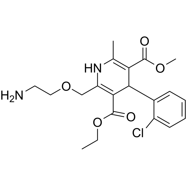 Amlodipine(Synonyms: 氨氯地平)