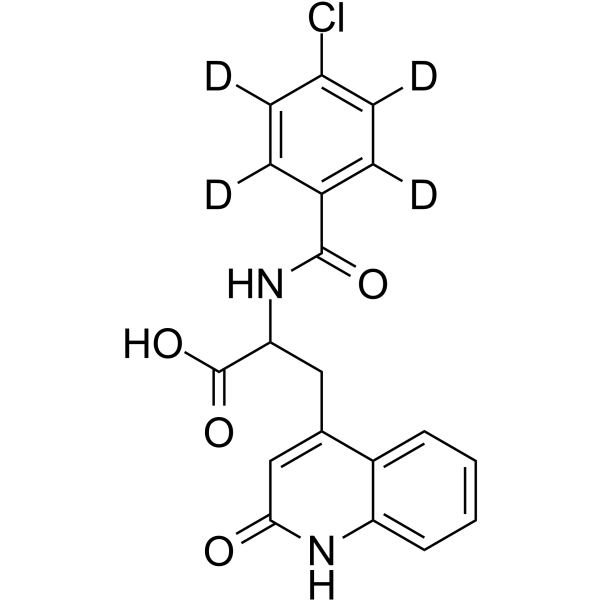 Rebamipide-d4(Synonyms: 瑞巴派特 D4; OPC12759-d4;  Proamipide-d4)