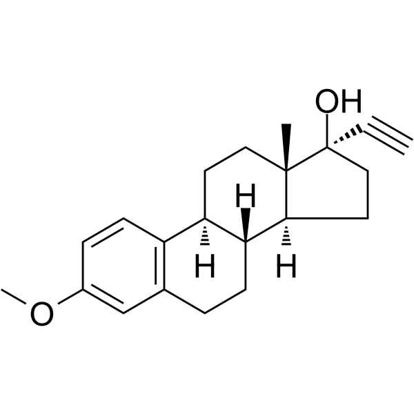 Mestranol Chemical Structure Mestranol(Synonyms: 美雌醇;炔雌醇甲醚)