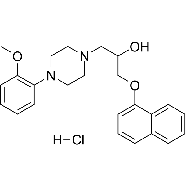 Naftopidil hydrochloride(Synonyms: KT-611 hydrochloride; BM-15275 hydrochloride)