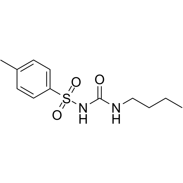 Tolbutamide(Synonyms: 甲苯磺丁脲)