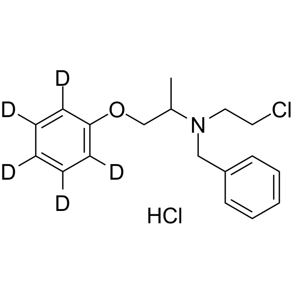 Phenoxybenzamine-d5 hydrochloride(Synonyms: 盐酸酚苄明 d5 (盐酸盐))