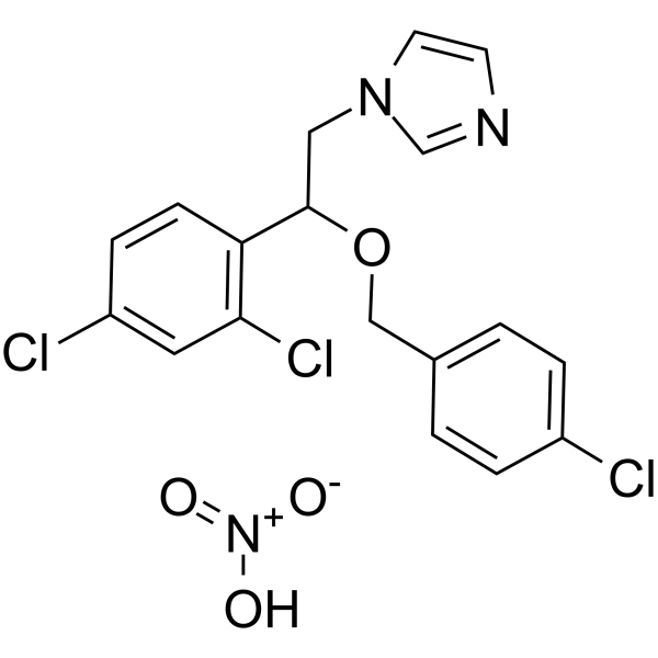 Econazole nitrate(Synonyms: 硝酸益康唑)