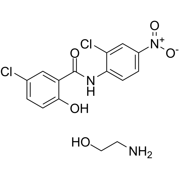 Niclosamide olamine(Synonyms: BAY2353 olamine)