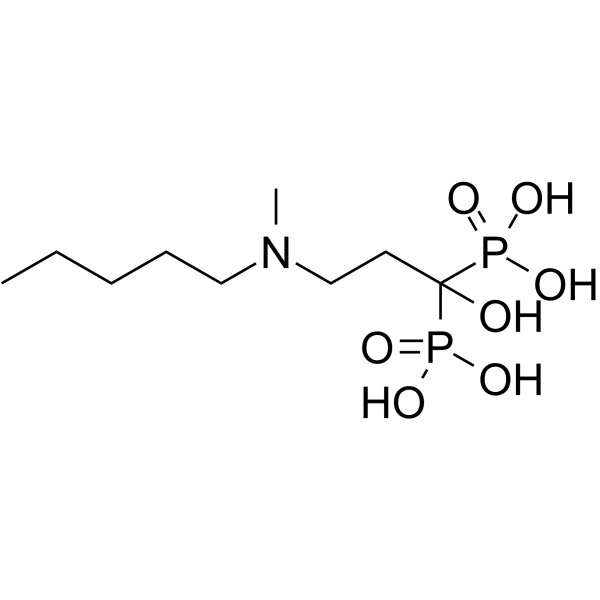 Ibandronic acid Chemical Structure Ibandronic acid(Synonyms: 伊班膦酸)