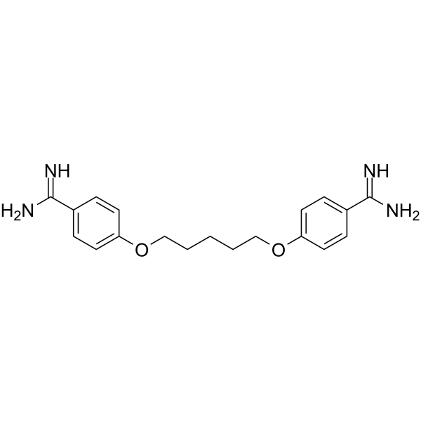 Pentamidine(Synonyms: 喷他脒; MP-601205)