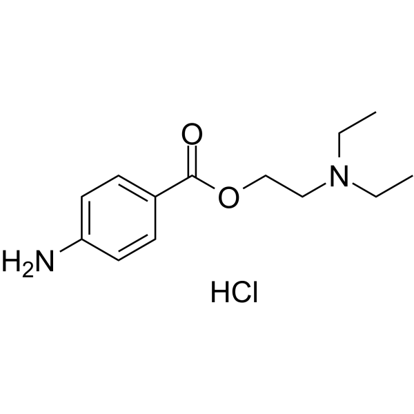 Procaine hydrochloride(Synonyms: 盐酸普鲁卡因)