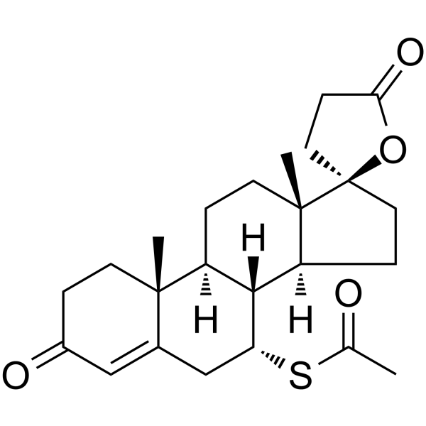 Spironolactone Chemical Structure Spironolactone(Synonyms: 螺内酯; SC9420)