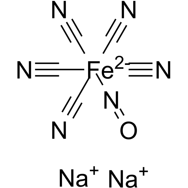Sodium nitroprusside(Synonyms: 硝普钠; Ro 21-2498)