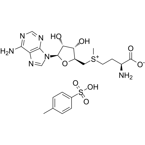 S-Adenosyl-L-methionine tosylate(Synonyms: S-Adenosyl methionine tosylate; Ademetionine tosylate; AdoMet tosylate)