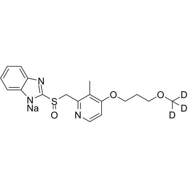 Rabeprazole-d3 sodium(Synonyms: LY307640-d3 sodium)