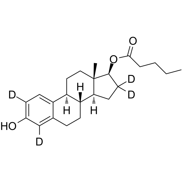 Estradiol valerianate-d4(Synonyms: β-Estradiol 17-valerate-d4)