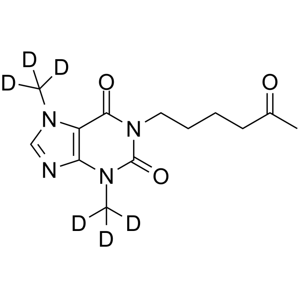Pentoxifylline-d6(Synonyms: 己酮可可碱 d6)
