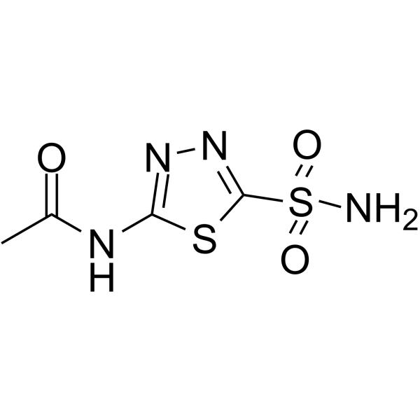 Acetazolamide(Synonyms: 乙酰唑胺)