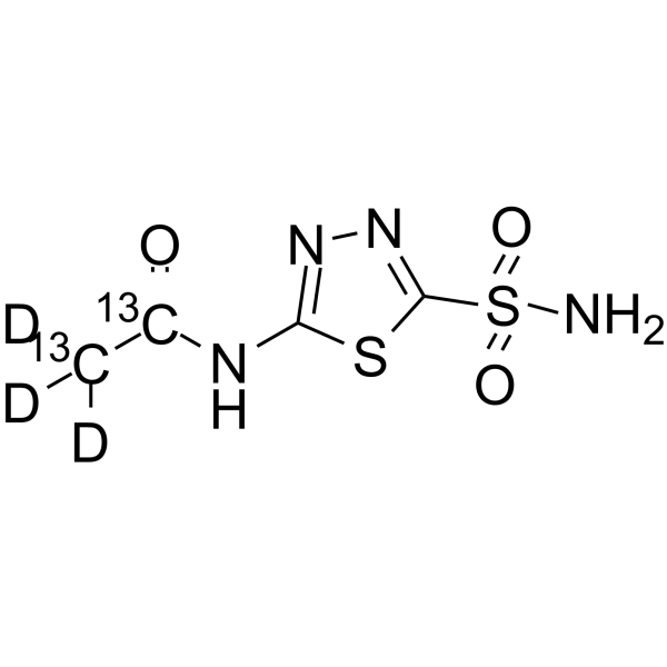 Acetazolamide-13C2,d3