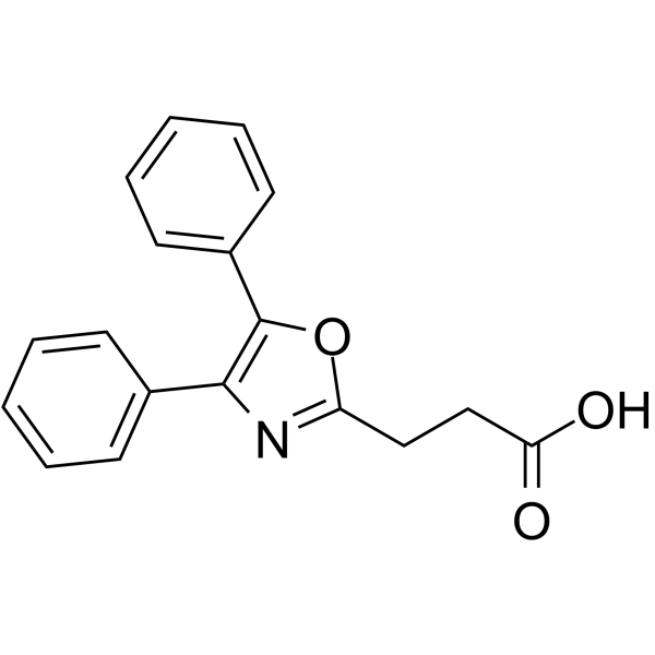 Oxaprozin(Synonyms: 奥沙普秦; Oxaprozinum;  Wy21743)