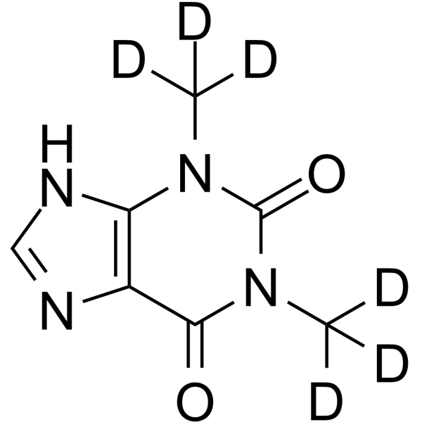 Theophylline-d6(Synonyms: 1,3-Dimethylxanthine-d6;  Theo-24-d6)