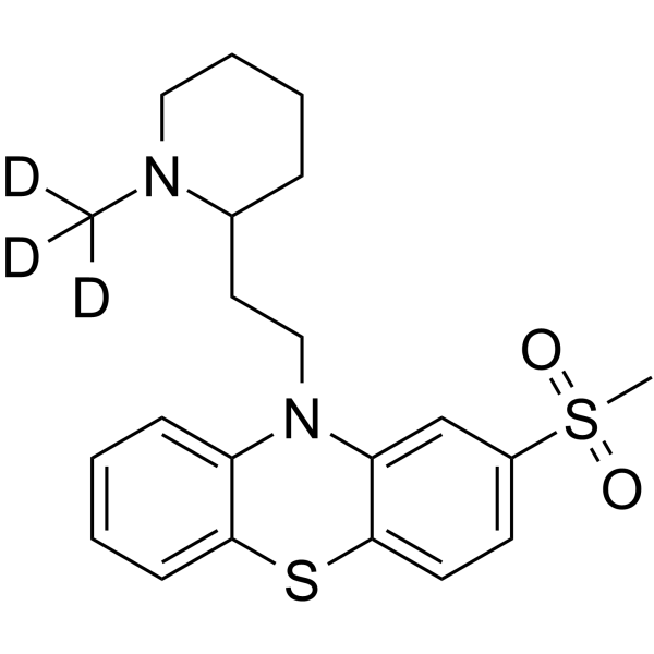 Thioridazine-d3 2-Sulfone(Synonyms: 盐酸硫利达嗪 Sulfone)