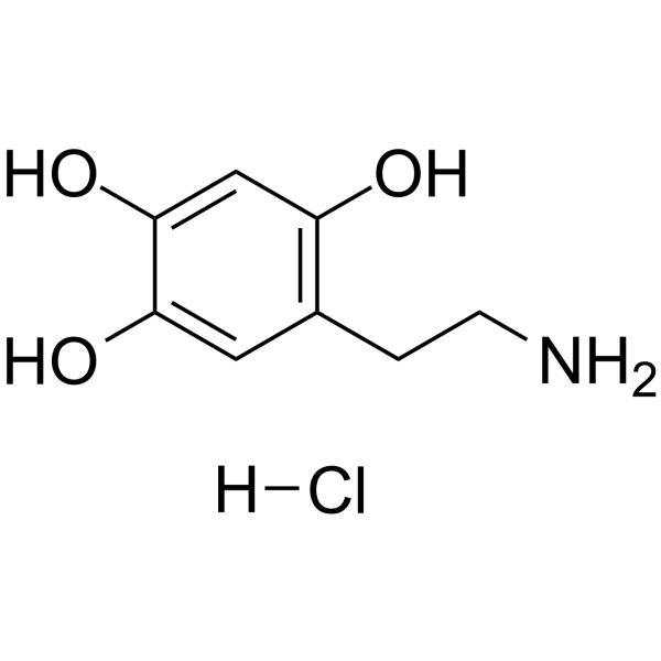 Oxidopamine hydrochloride(Synonyms: 6-羟基多巴胺盐酸盐; 6-Hydroxydopamine hydrochloride;  6-OHDA hydrochloride)