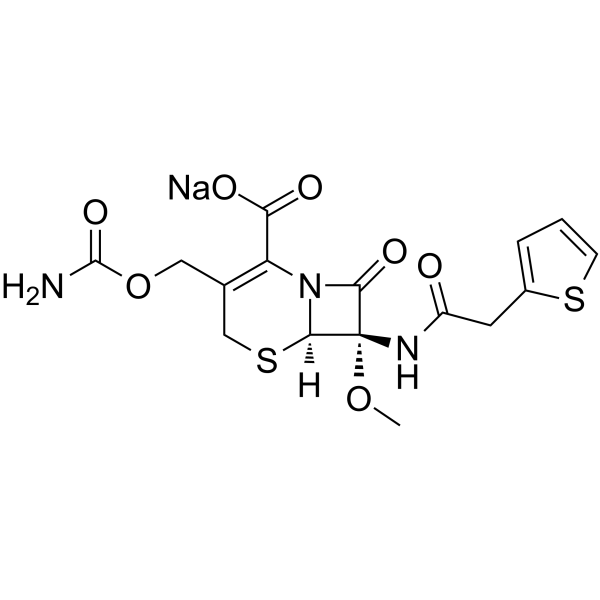 Cefoxitin sodium(Synonyms: 头孢西丁钠; MK-306)