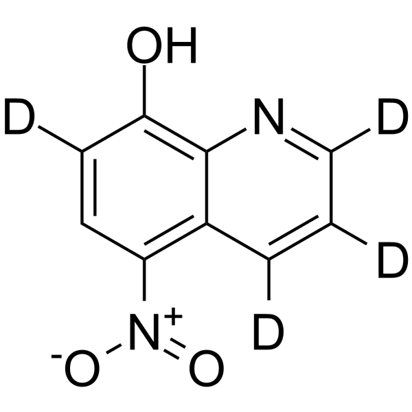 Nitroxoline-D4(Synonyms: 8-Hydroxy-5-nitroquinoline-D4;  5-Nitro-8-quinolinol-D4)