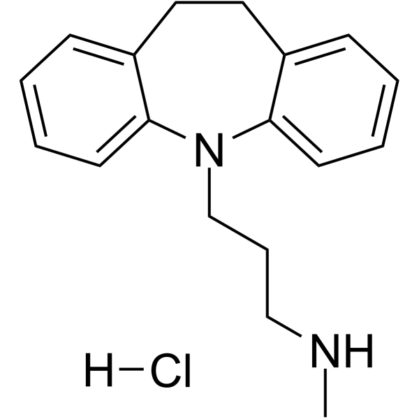 Desipramine hydrochloride(Synonyms: 盐酸去甲咪嗪；盐酸地昔帕明 )