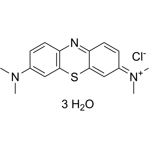 Methylene blue trihydrate(Synonyms: 亚甲蓝三水合物; C.I. Basic Blue 9 trihydrate)