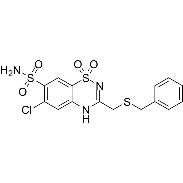 Benzthiazide Chemical Structure Benzthiazide(Synonyms: 苄噻嗪)