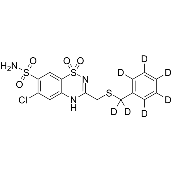 Benzthiazide-d7(Synonyms: 苄噻嗪 d7)