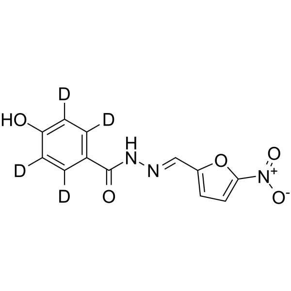 Nifuroxazide-d4(Synonyms: 硝呋齐特 d4)