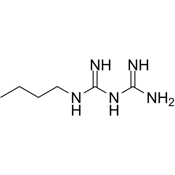 Buformin(Synonyms: 丁双胍; 1-Butylbiguanide)