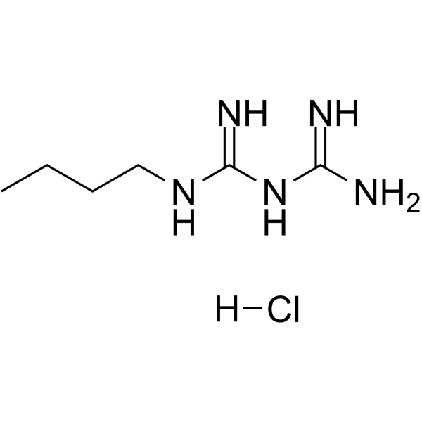 Buformin hydrochloride(Synonyms: 盐酸丁双胍; 1-Butylbiguanide hydrochloride)