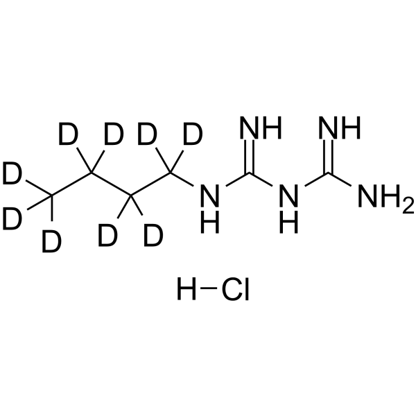 Buformin-d9 hydrochloride(Synonyms: 1-Butylbiguanide-d9 hydrochloride)